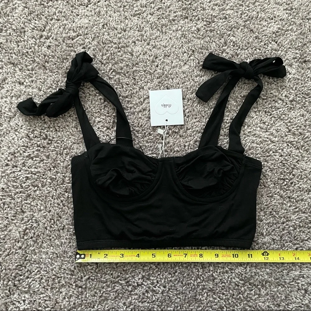 NEW Adika Bustier Crop Top - Picture 6 of 10